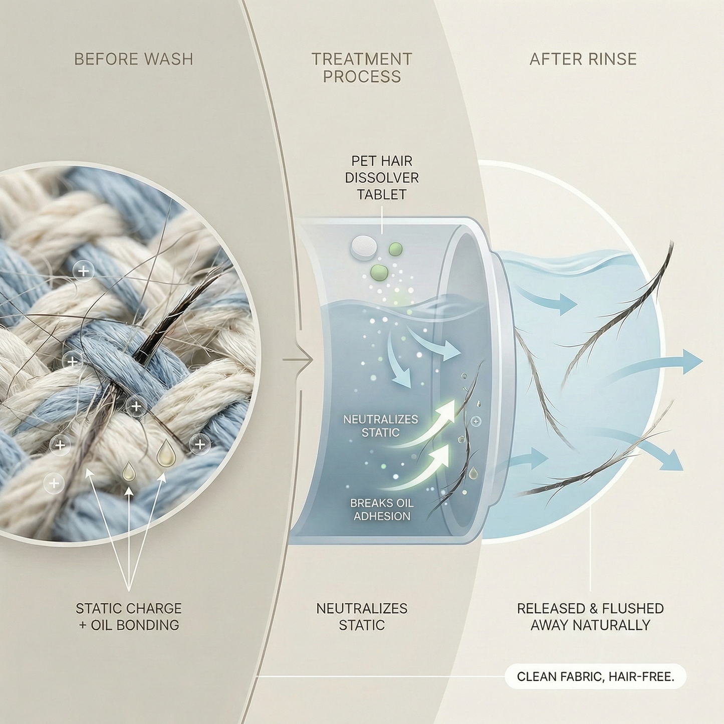 FurFlush - Pet Hair Laundry Remover